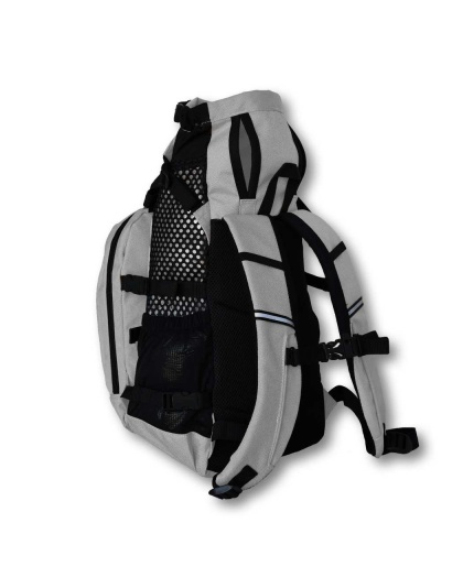 Light Gray - K9 Sport Sack PLUS 2 - Medium (17"-20" from collar to tail)