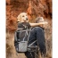 Black - Kolossus | Big Dog Carrier & Backpacking Pack - Large (20"-23" from collar to tail)