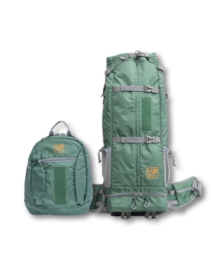 Myrtle Green - Kolossus | Big Dog Carrier & Backpacking Pack - Large (20"-23" from collar to tail)