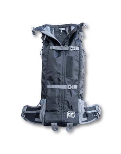 Black - Kolossus | Big Dog Carrier & Backpacking Pack - X-Large (23"-26" from collar to tail)