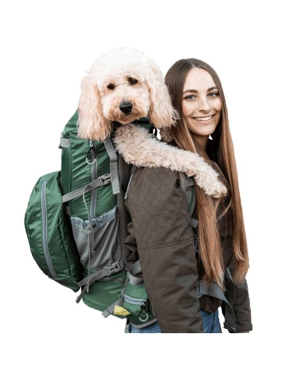 Myrtle Green - Kolossus | Big Dog Carrier & Backpacking Pack - X-Large (23"-26" from collar to tail)
