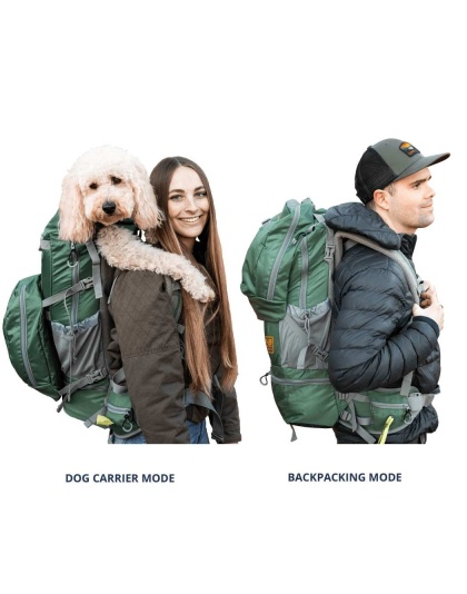 Myrtle Green - Kolossus | Big Dog Carrier & Backpacking Pack - X-Large (23"-26" from collar to tail)