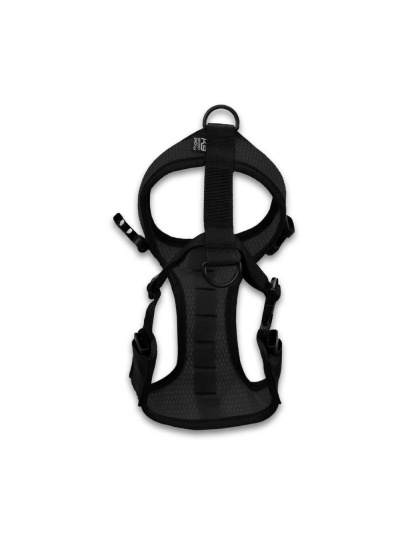 Anthracite Black - Walk-On with Harness & Storage - X-Small (11-13" Neck 11-15" Chest)