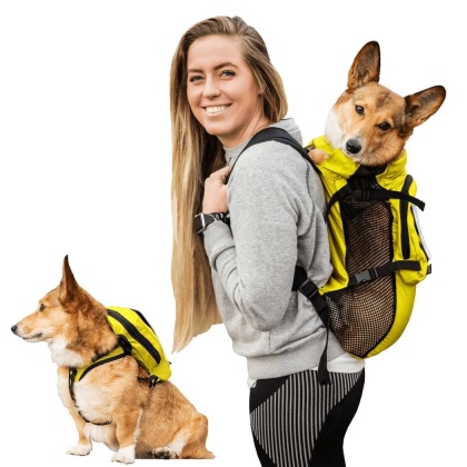 Buttercup Yellow - Walk-On with Harness & Storage - X-Small (11-13" Neck 11-15" Chest)